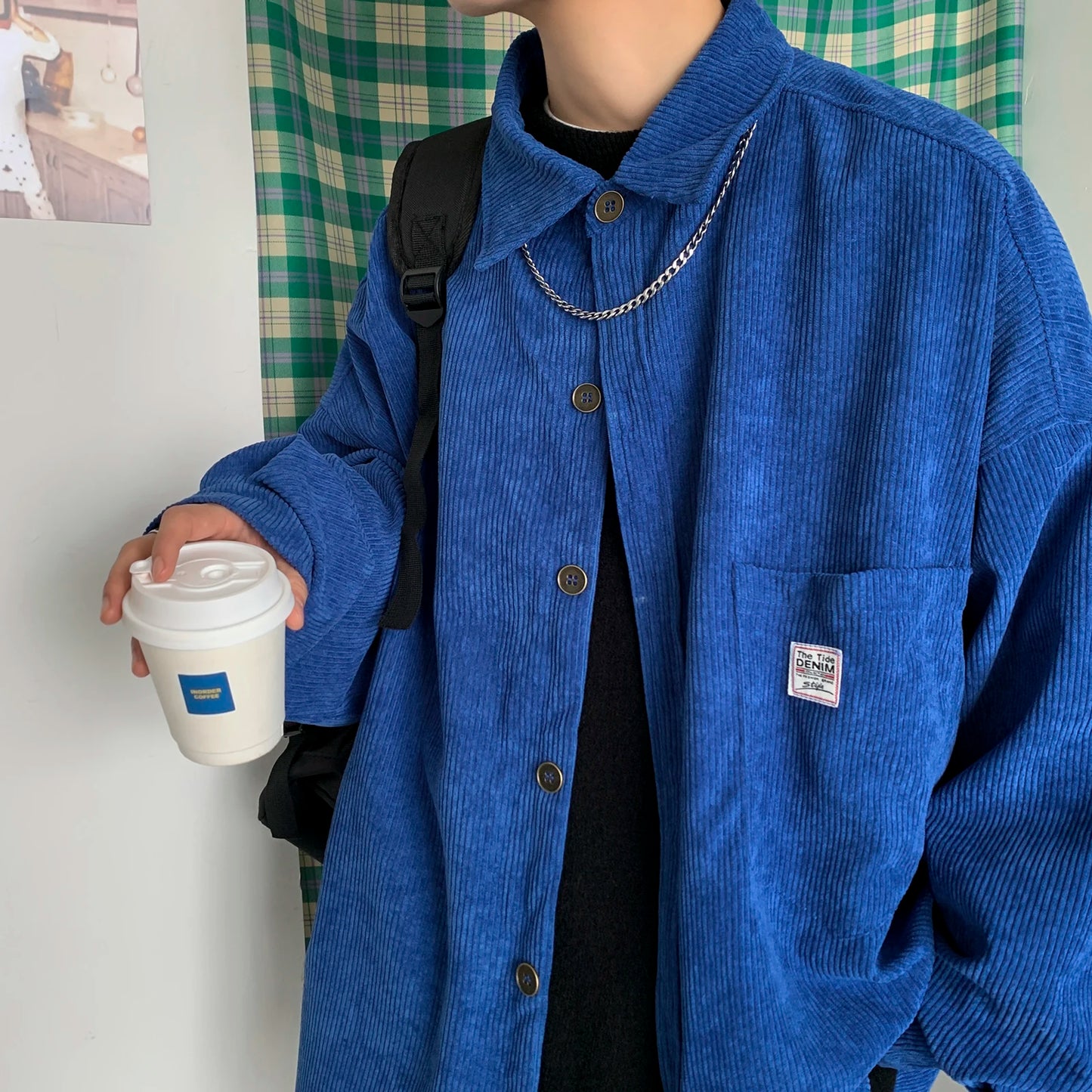 Vintage Corduroy Men's Shirt