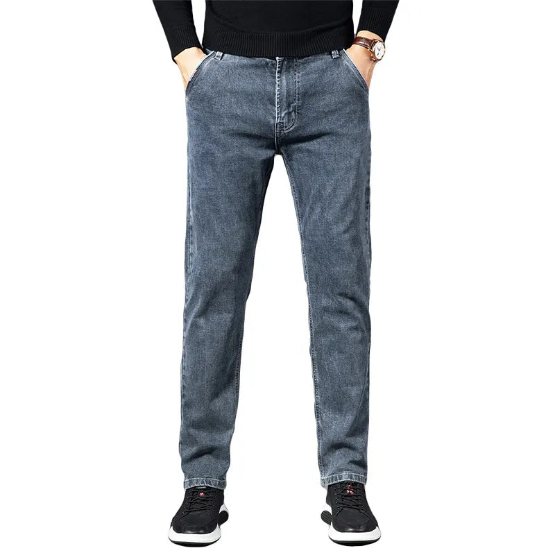 Straight Stretch Regular Denim Jeans