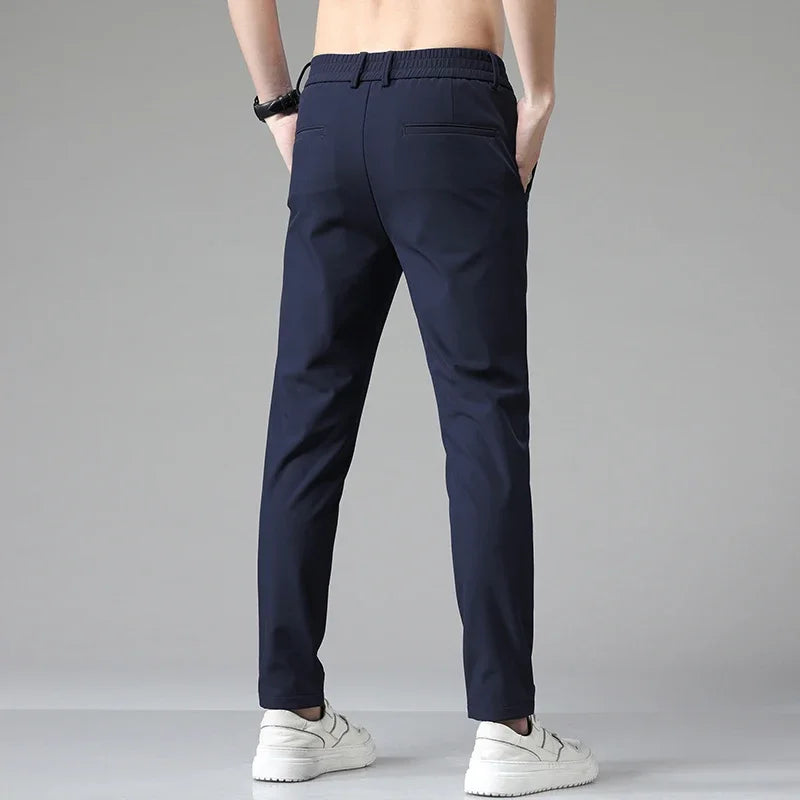 Men's Stretch Slim Fit Business Trousers