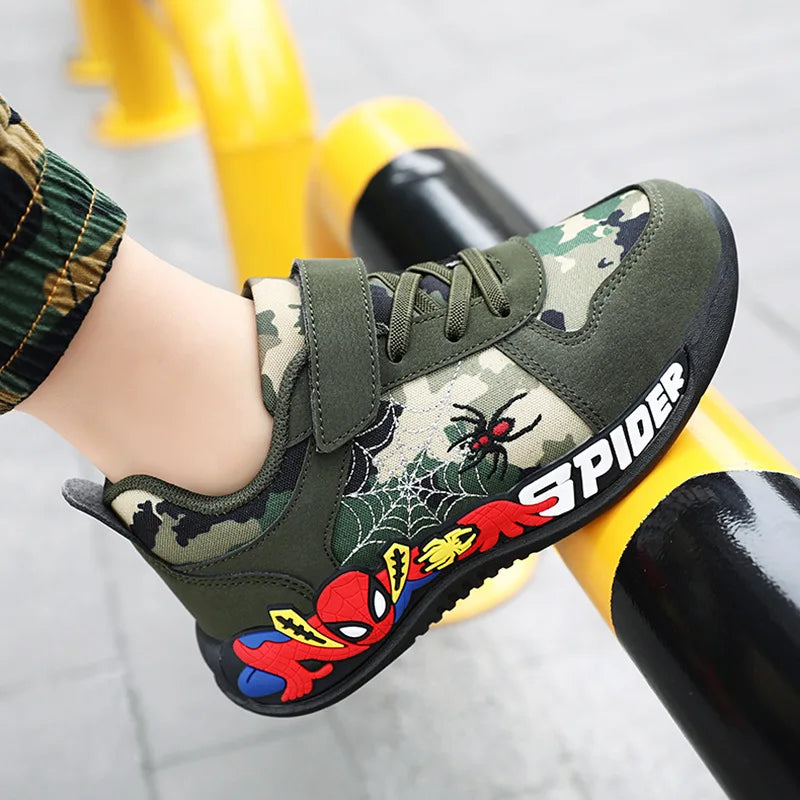 Disney Camouflage Green Sneakers