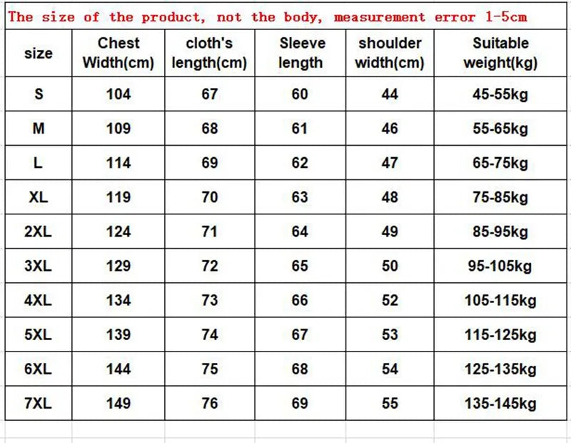 Men's Large Size Autumn Coat