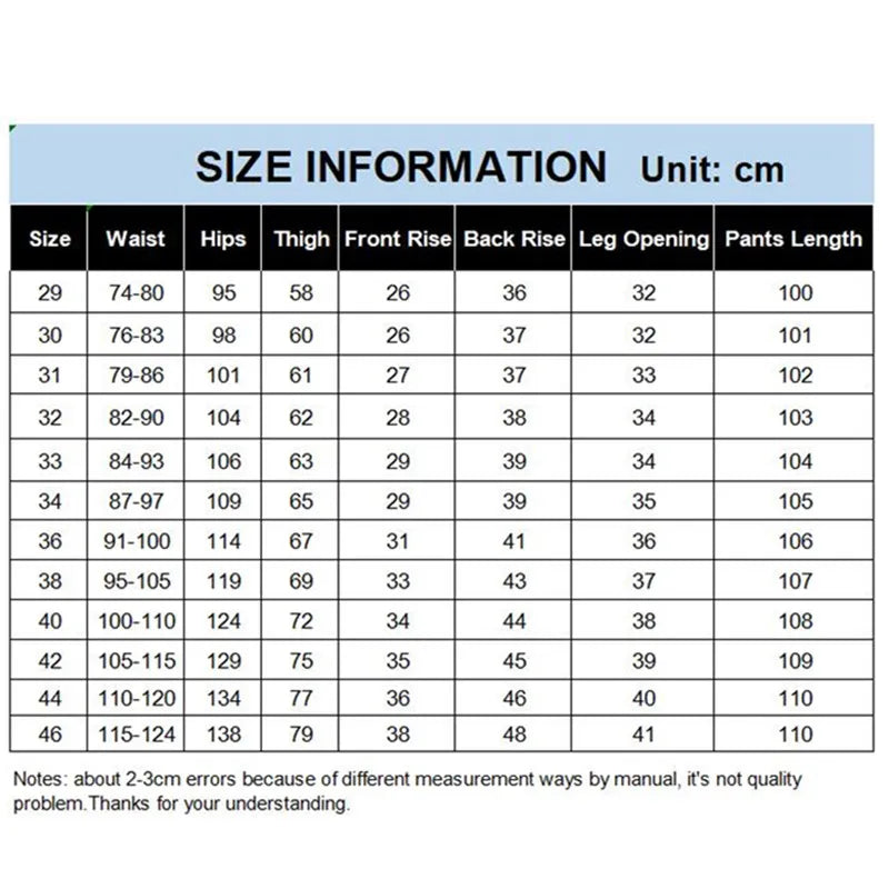 Men's Business Straight Cotton Trousers