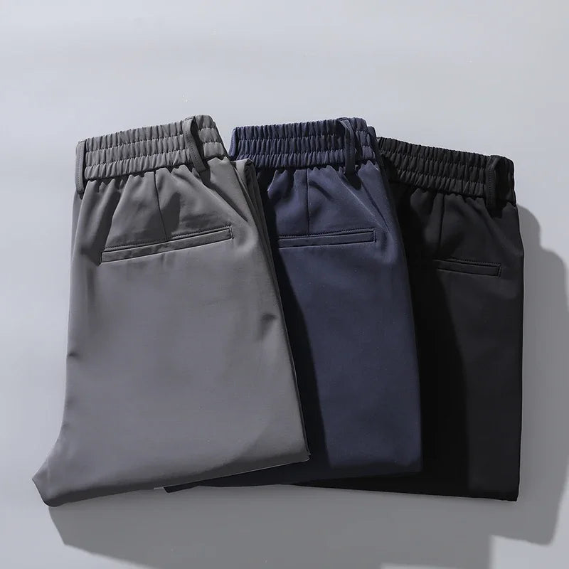 Men's Stretch Slim Fit Business Trousers
