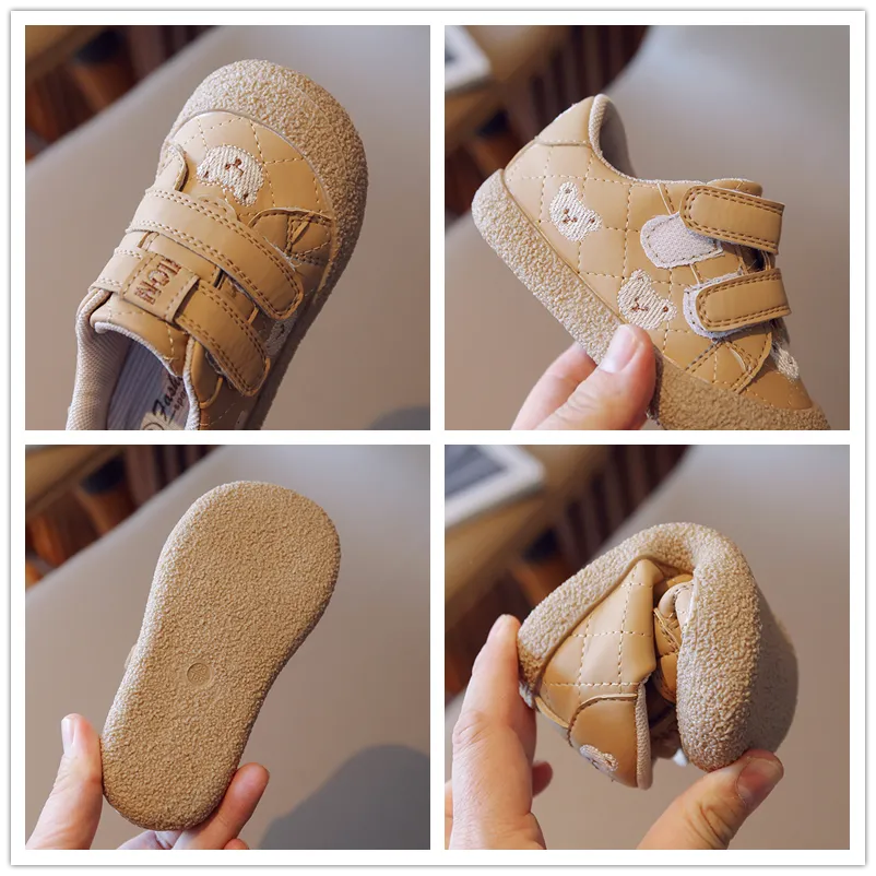 Cartoon Bear Kids' Casual Sneakers