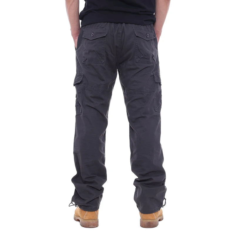 FGKKS Men's Multi-Pocket Cargo Pants