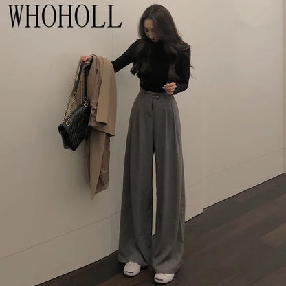 Retro Wide Casual Pants