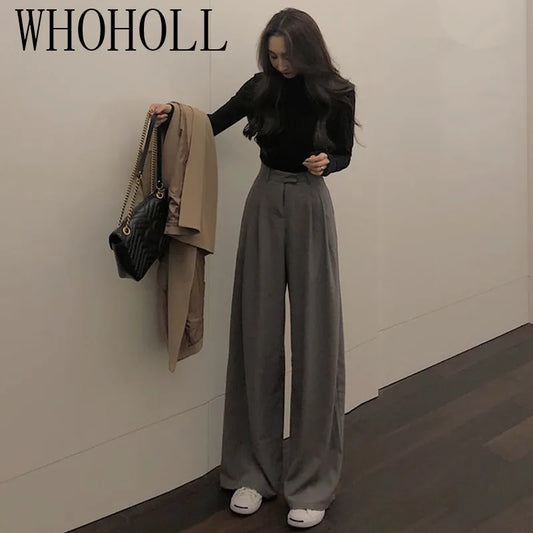 Retro Wide Casual Pants