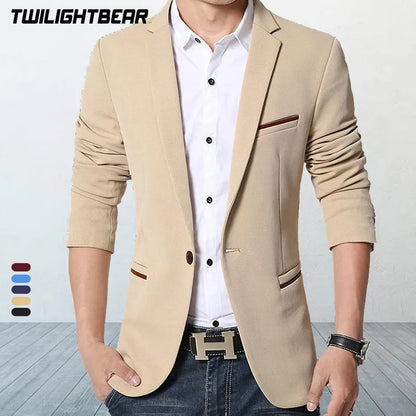 Men's Slim Fit Casual Blazer