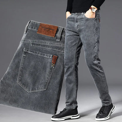 Straight Stretch Regular Denim Jeans