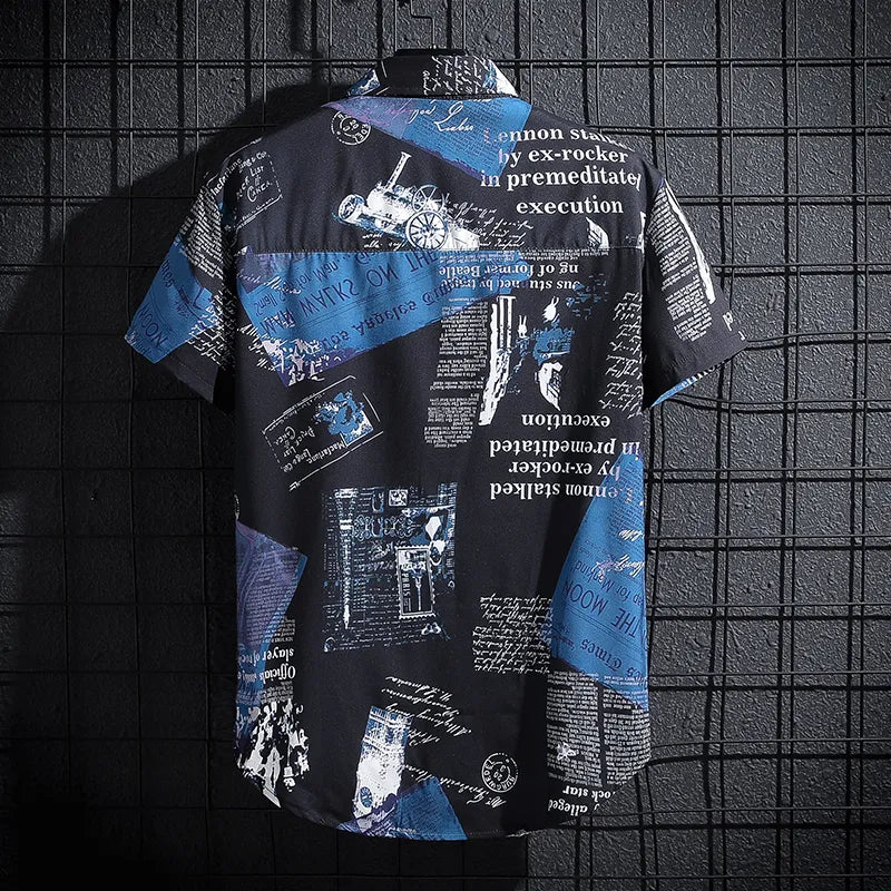 Newspaper Printed T-Shirts and Polo Shirts
