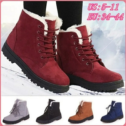 Women's Fur Lined Ankle Boots