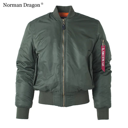 Men's Military Tactical MA-1 Flight Bomber Jacket