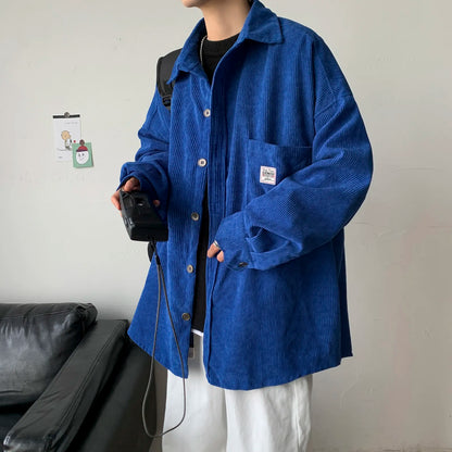 Vintage Corduroy Men's Shirt