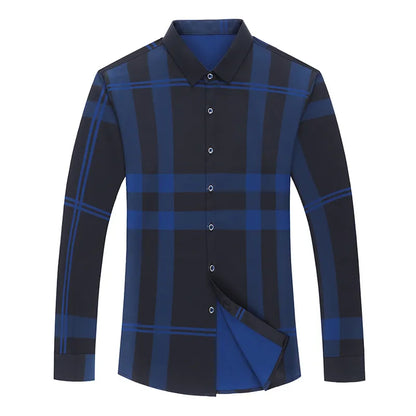 Men's Slim Fit Silk  Shirt