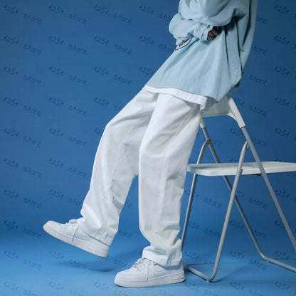 Straight Wide Jeans