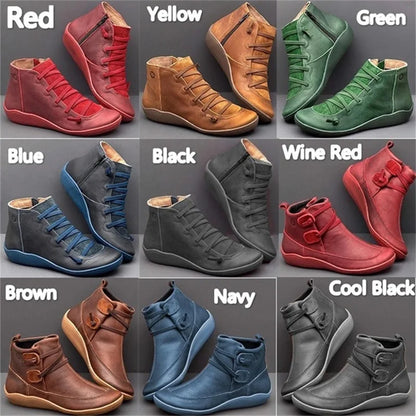 Women’s Vintage Casual Short Ankle Boots