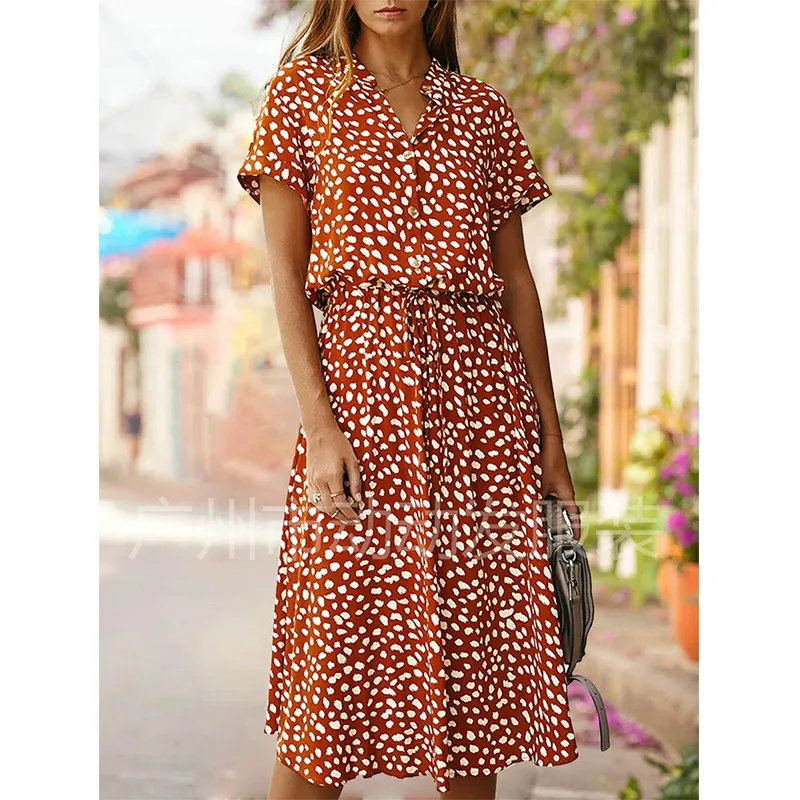 Casual Flowy Bohemian Dress