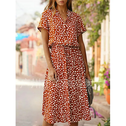 Casual Flowy Bohemian Dress