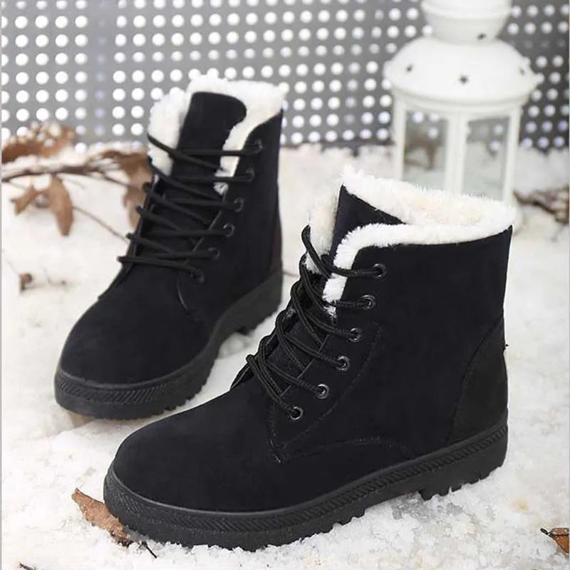 Women's Fur Lined Ankle Boots