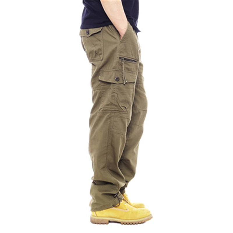 FGKKS Men's Multi-Pocket Cargo Pants
