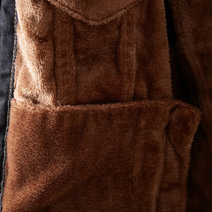 Casual Lapel Collar Denim Jacket Coats