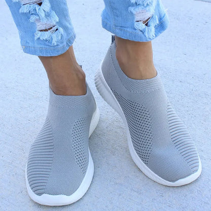 Women's Stretchy Slip-on Mesh Bunion Corrector Sneakers