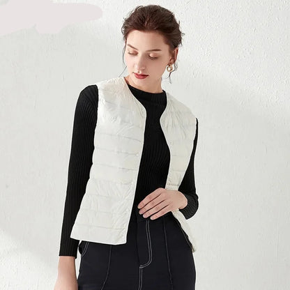 Women's Ultra-Light Duck Down Vest