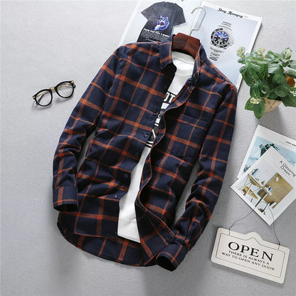 Men's Oxford Dress Shirt with Chest Pocket
