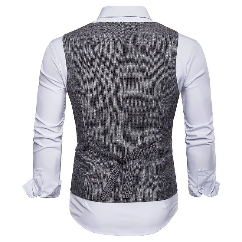 Formal Sleeveless Men's Vest