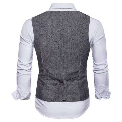 Formal Sleeveless Men's Vest