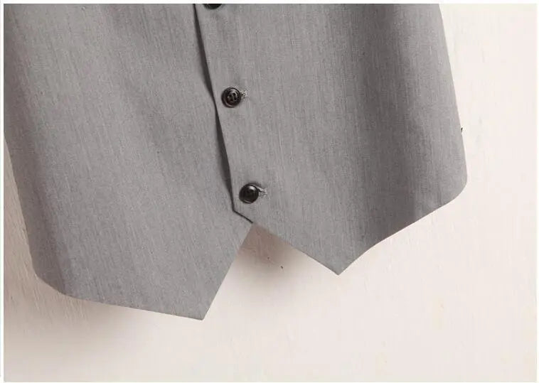 Women's Suit Vest Waistcoat Sleeveless Coat Jacket