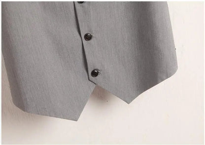 Women's Suit Vest Waistcoat Sleeveless Coat Jacket