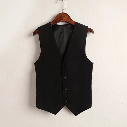 Women's Suit Vest Waistcoat Sleeveless Coat Jacket