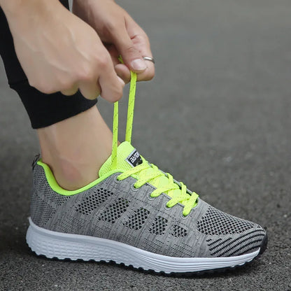 Women's Casual Lace-up Walking Trainers   Sneakers