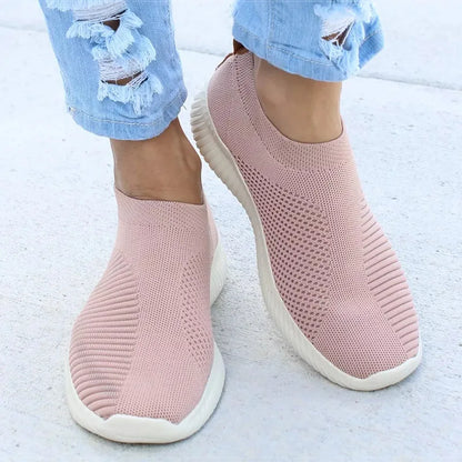 Women's Stretchy Slip-on Mesh Bunion Corrector Sneakers