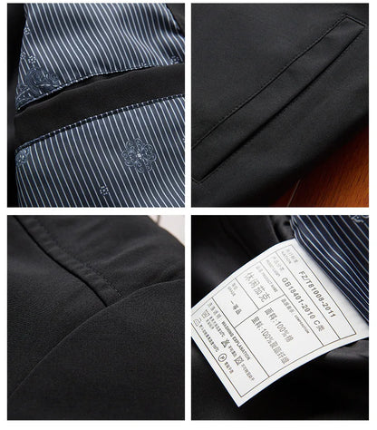 DIMUSI Spring Men's Zipper Bomber Jacket