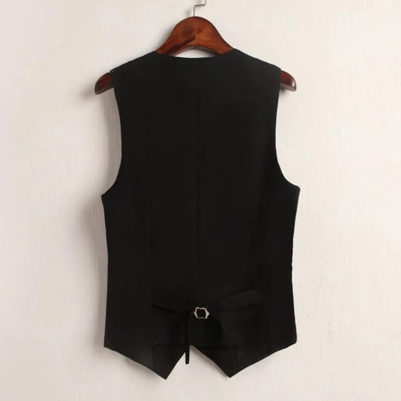 Women's Suit Vest Waistcoat Sleeveless Coat Jacket
