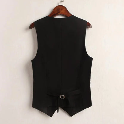 Women's Suit Vest Waistcoat Sleeveless Coat Jacket