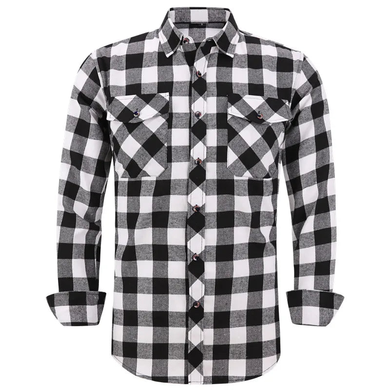 Men's Plaid Flannel Shirt