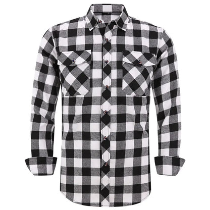 Men's Plaid Flannel Shirt