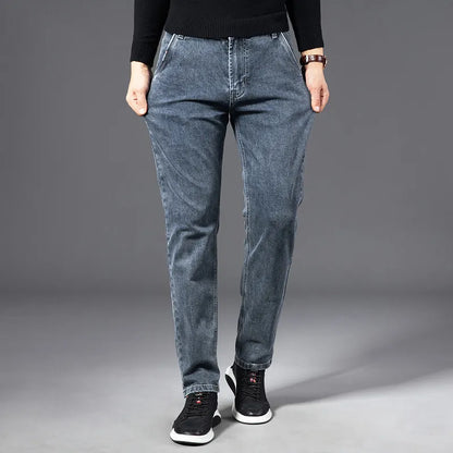 Straight Stretch Regular Denim Jeans