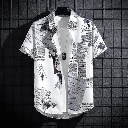 Newspaper Printed T-Shirts and Polo Shirts