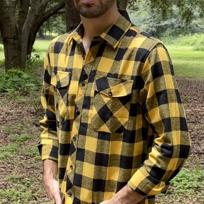 Men's Plaid Flannel Shirt