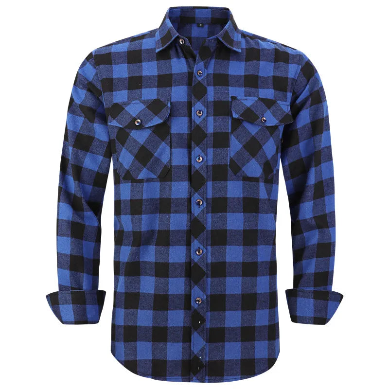 Men's Plaid Flannel Shirt
