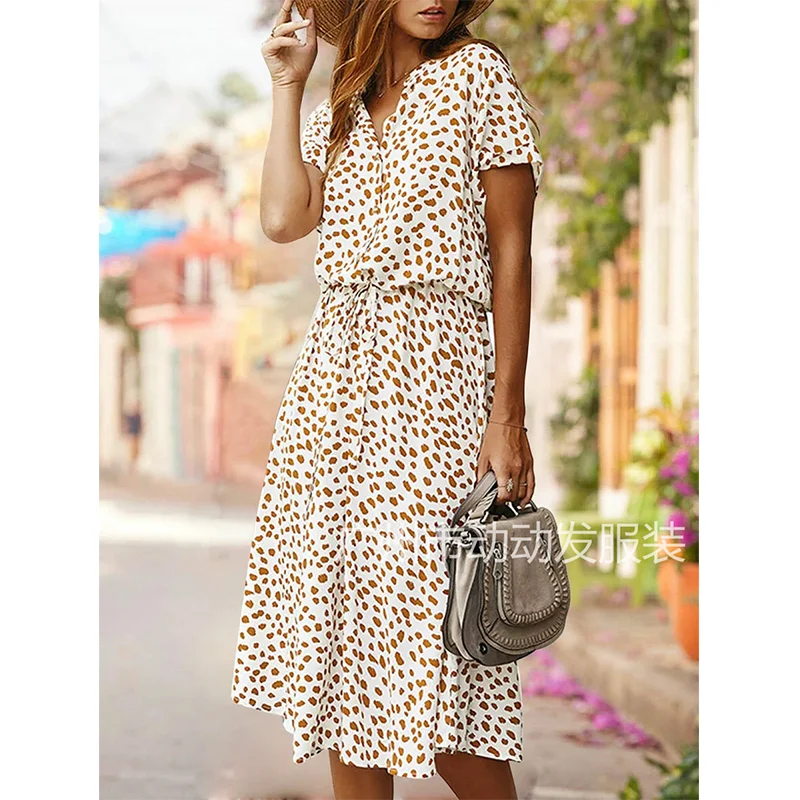 Casual Flowy Bohemian Dress