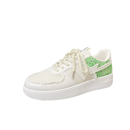 Trendy and Simple Hong Kong Style Men's Sneakers