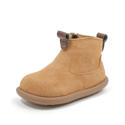 England-Style Retro Nubuck Boots