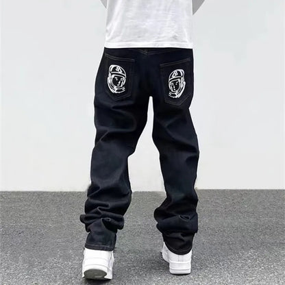 Ropa  Dog Print Baggy Streetwear Pants