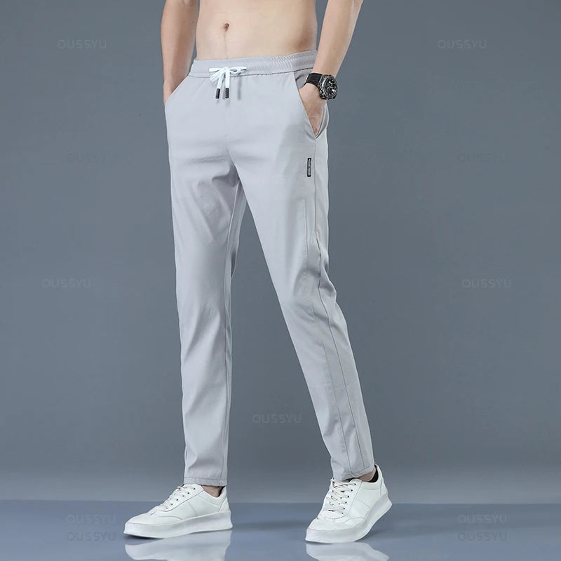 Men's Stretch Khaki Jogging  Pants