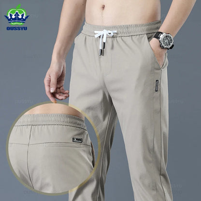 Men's Stretch Khaki Jogging  Pants